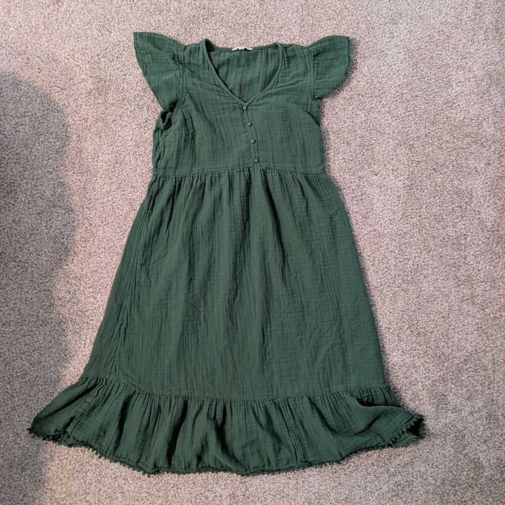 Time & Tru Green sundress